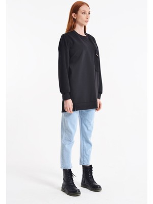 Nefise Oysho Sweatshirt - Siyah