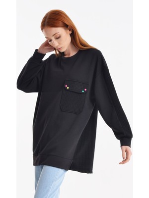 Nefise Oysho Sweatshirt - Siyah