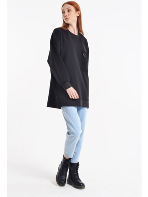 Nefise Oysho Sweatshirt - Siyah