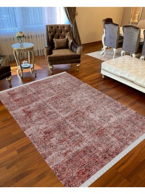 Nar Store Home Decoser 4017 Kiremit Yıkanabilir Pamuk Tabanlı Kilim