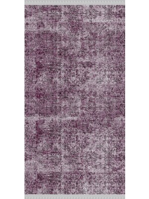 Nar Store Home Decoser 4035 Mor Otantik Kaymaz Yıkanabilir Kilim