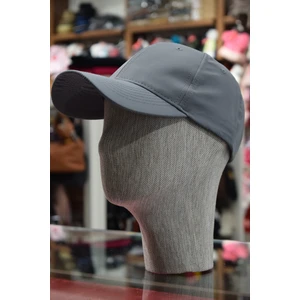 Göksu Şapka Unisex Spor Kep Micro Eşofman Kumaşı Arkası Ayarlanabilir Antrasit
