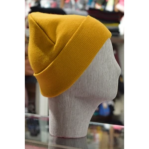 Göksu Şapka Akrilik Bere 1. Sınıf Kalite Moda Bere Hardal