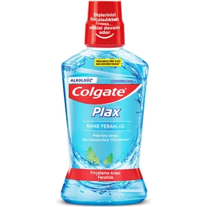 Plax Nane Ferahlığı Alkolsüz Ağız Bakım Suyu 500 ml Ağız Çalkalama