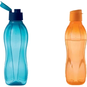 Eko Şişe Suluk 750 ml Mavi ve Turuncu