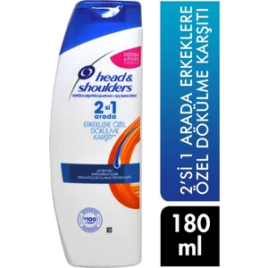 Head&shoulders Şampuan 180 ml 2si 1 Arada Erkeklere Özel Dökülmelere Karşı 8001090184535  Şampuan