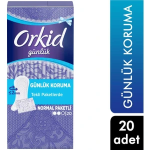 Günlük Ped Normal Tekli Paket 20 Ped 8001090540683  Hijyenik Ped