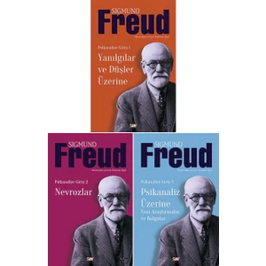 Sigmund Freud Psikanalize Giriş Seti 3 Kitap / Yanılgılar ve Düşler Üzerine - Nevrozlar - Psikanaliz Üzerine