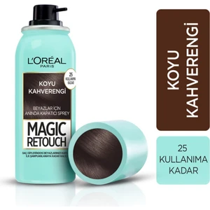 L'Oréal Paris Loreal Paris L'oreal Magic Retouch Beyaz Kapatıcı Sprey Koyu Kahve 75 ml Kategori: Saç Spre