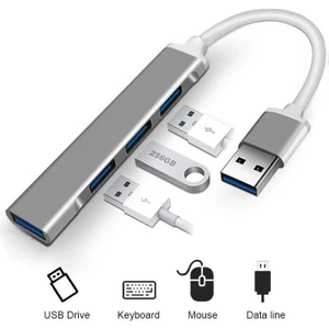 809-AA Macbook Uyumlu USB To 4* USB 3.0 Splitter 5 Gbps Çevirici Hub Adaptör