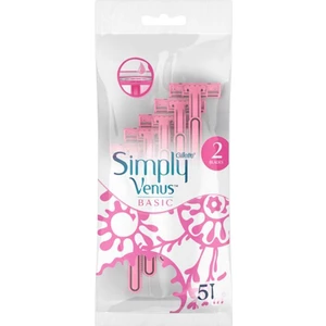 Gillette Venus Gillette Simply Venus 2 Basic Kadın Tıraş Bıçağı 5'li 7702018482740 Tıraş Bıçağı
