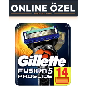 Fusion Proglide Manual Yedek 14'lü Kategori: Tıraş Aksesuarı