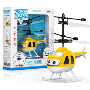 Elektrikli Indüksiyon Çocuk Oyuncağı Uçak Oyuncak Sarı Helikopter  (Yurt Dışından)