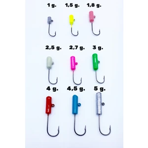 Rocket Plus Uv ve Glow Jig Head (Japon Fudo Iğne) Glow Yeşil-2,5 G. - 6 No. Iğne