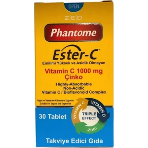 Ester-C Vitamini Çinko Multivitamin 30 Tablet