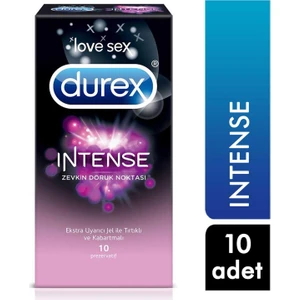 Durex Prezervatif 10'lu Intense 8690570545005  Prezervatif