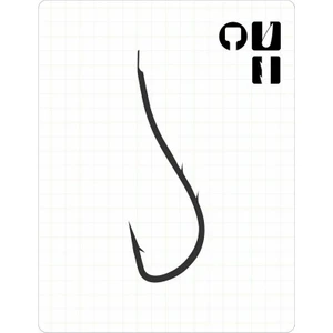 2901 Ryusen Çift Tirnak Black Nikel Iğne 2-0 No.