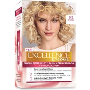 L'Oréal Paris Loreal Paris  L'oreal Paris L'oreal Excellence Creme Saç Boyası 10 Açık Sarı  Saç Boyası
