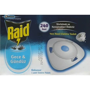 Marka: Raid Elektro Isıtıcı Gece&gündüz Yedek 12 Li Paket 8690784918558