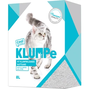 Beyaz Topaklaşan Kedi Kumu  8 Lt