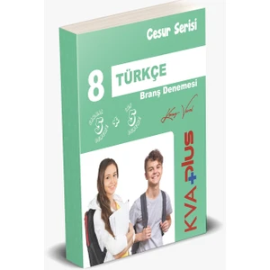 Koray Varol Akademi  +Plus Cesur Serisi Türkçe Branş Denemesi (5 Sarmal + 5 Genel Deneme)