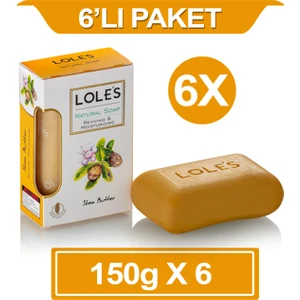 Lüks Bitkisel Shea Yağı Sabunu 6X150 gr