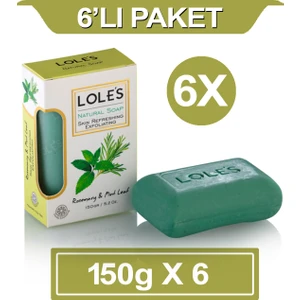 Lüks Bitkisel Çörek Otu Yağı Sabunu 6X150 gr