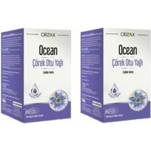 Ocean Çörek Otu Yağı 1000 Mg 60 Kapsül 2 Adet