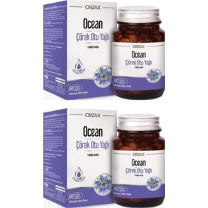 Ocean Çörek Otu Yağı 1000 Mg 60 Kapsül 2 Adet