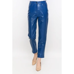 Basics & More Kadın Beş Cep Deri Pantolon