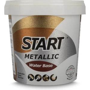GLC PAINTS Start Metallıc Gold 0,75 L. Dekoratif Boya