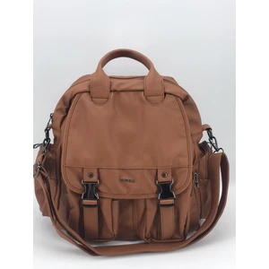 Mega Çanta Kadın Yıkamalı Deri Sırt Çantası