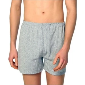 Seher Yıldızı Erkek Penye Desenli Boxer 3 Adet