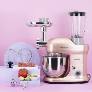 Bella Gusto Maxi Golden Pink Stand Mikser Mutfak Şefi 1300W 5 Lt