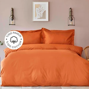 Karaca Home Back To Basic Kiremit %100 Pamuk Tek Kişilik Nevresim Takımı