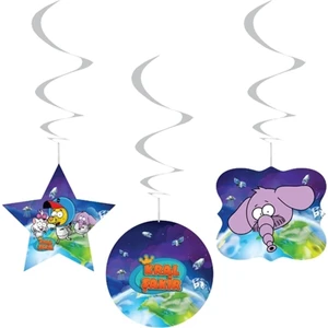 Kral Şakir Uzayda Tavan Sarkıt Süs 6'lı