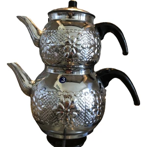 Afes Home Işlemeli Alüminyum Çaydanlık No:3