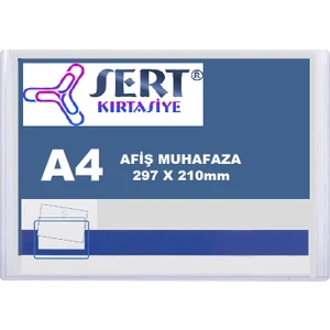 Sert Kırtasiye A4 Afiş Muhafaza 297 x 210 mm 10'lu