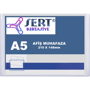 Sert Kırtasiye A5 Afiş Muhafaza 210 x 148 mm 10'lu