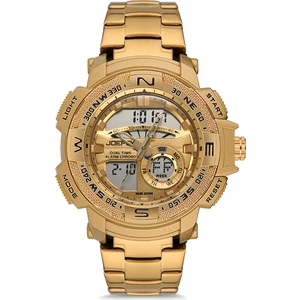 Dijital Analog Çelik Kordonlu 795 Erkek Kol Saati