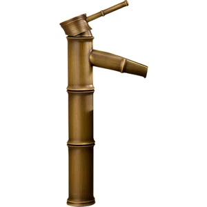 F Fityle Pirinç Banyo Lavabo Bataryası - Bronz (Yurt Dışından)