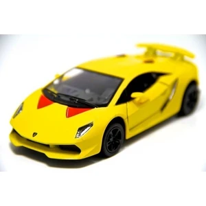 Oyuncak Model Araba  Lamborghini Sesto Elemento Çek Bırak (13CM)