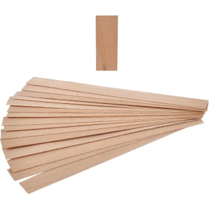 Ahşap Mum Fitili 60 Adet Boy 15 cm