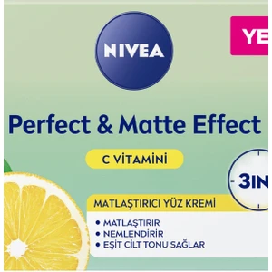 Nivea Perfect Matte C Vitaminli Yüz Kremi 50 ml
