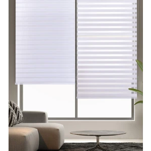 HOME ZEBRA MEKANİZE PERDE Ekru RENK LUXURY SERIES