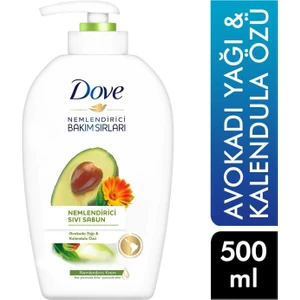 Dove Nemlendirici Sıvı Sabun 500 ml Avokado Yağı ve Kalendula Özü 8690637921698 Ba