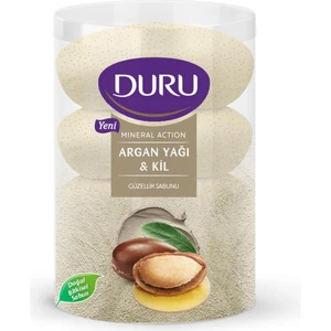 Duru Mineral Action Argan Yağı Kil Sabun 4X110 G Banyo Sabunu