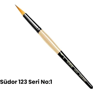 Fırça Sentetik Kızıl Samur 123 Seri No: 1