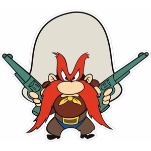Zobar Markt Zobarmarkt Yosemite Sam Sticker 20 cm