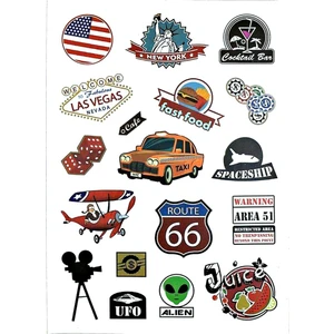 Zobar Markt Sticker Seti